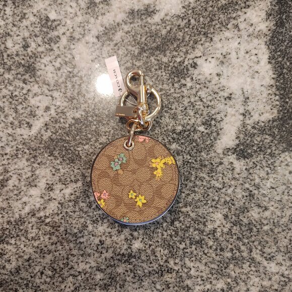 Coach Signature Key Chain - Mirror - Bag Charm, Fob (multicolor) - Picture 5 of 16
